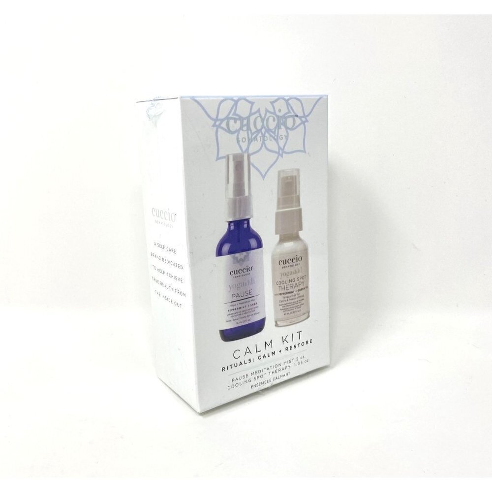 CUCCIO SOMATOLOGY The Calm Kit with Pause Mist/Cooling Spot Therapy
